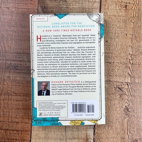 New The Color Of Law by Richard Rothstein Paperback Book - Picture 2 of 6